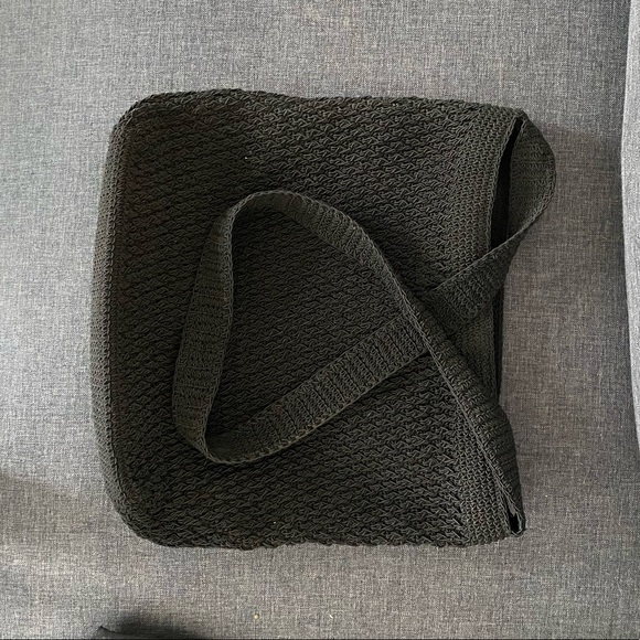 Vintage Liz Claiborne Macrame Shoulder Bag - Picture 4 of 4